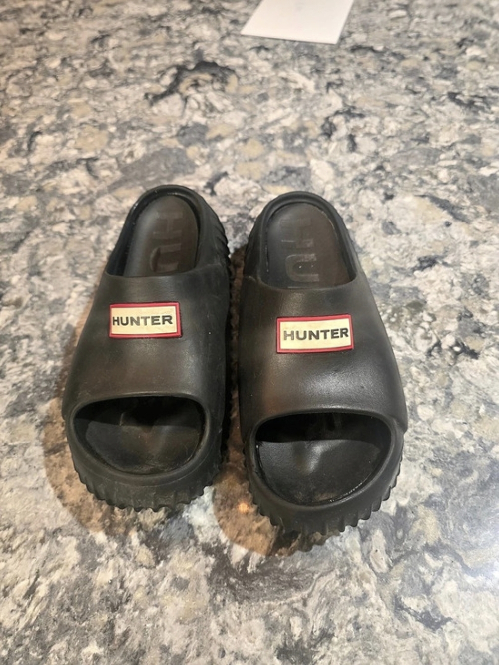 Hunter Play Slide Black Slides